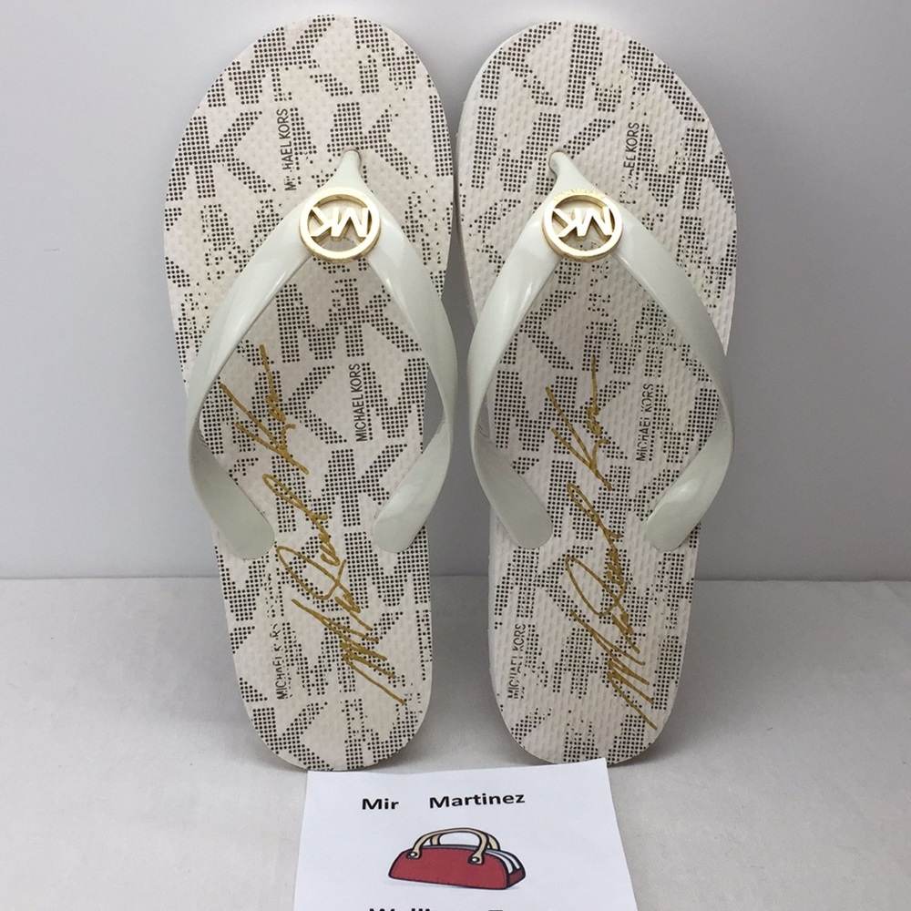 💎♥️Michael Kors white Rubber Sandals ❤️💎